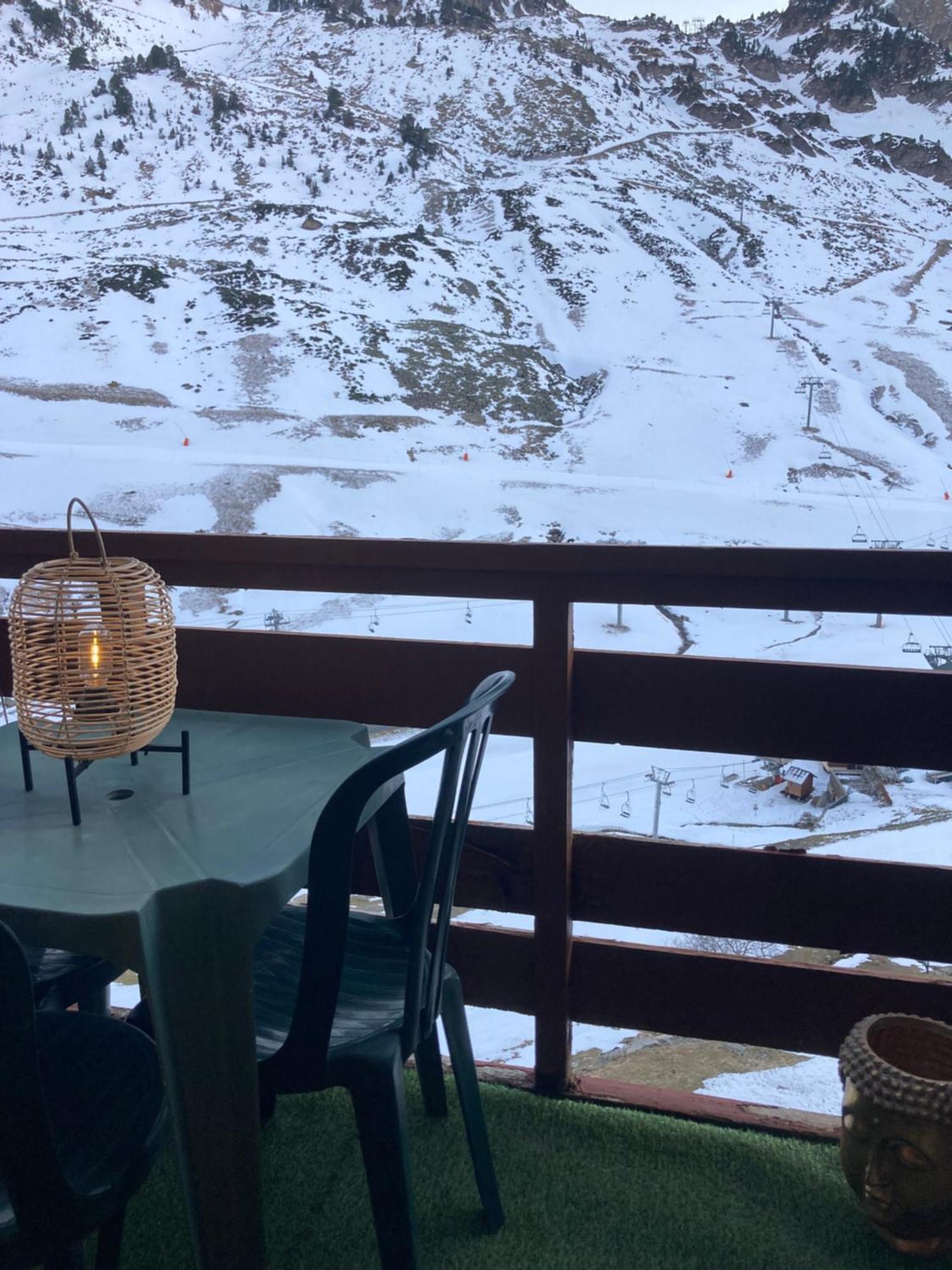 Apartamento Berger Des Pyrenees Pied De Pistes Avec Terrasse La Mongie Exterior foto